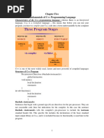 Chapter One (Fundamentals of C++ Programming Language)