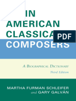 Latin American Classical Compos Martha Furman Schleifer