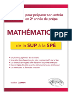 24 Jours - Mathématiques - Sup À La Spe