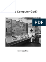 Is The Computer God - Book by Faise One