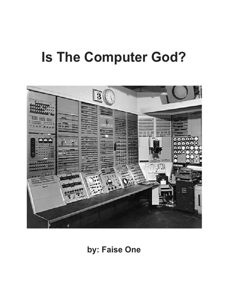 Is The Computer God - Book by Faise One | PDF