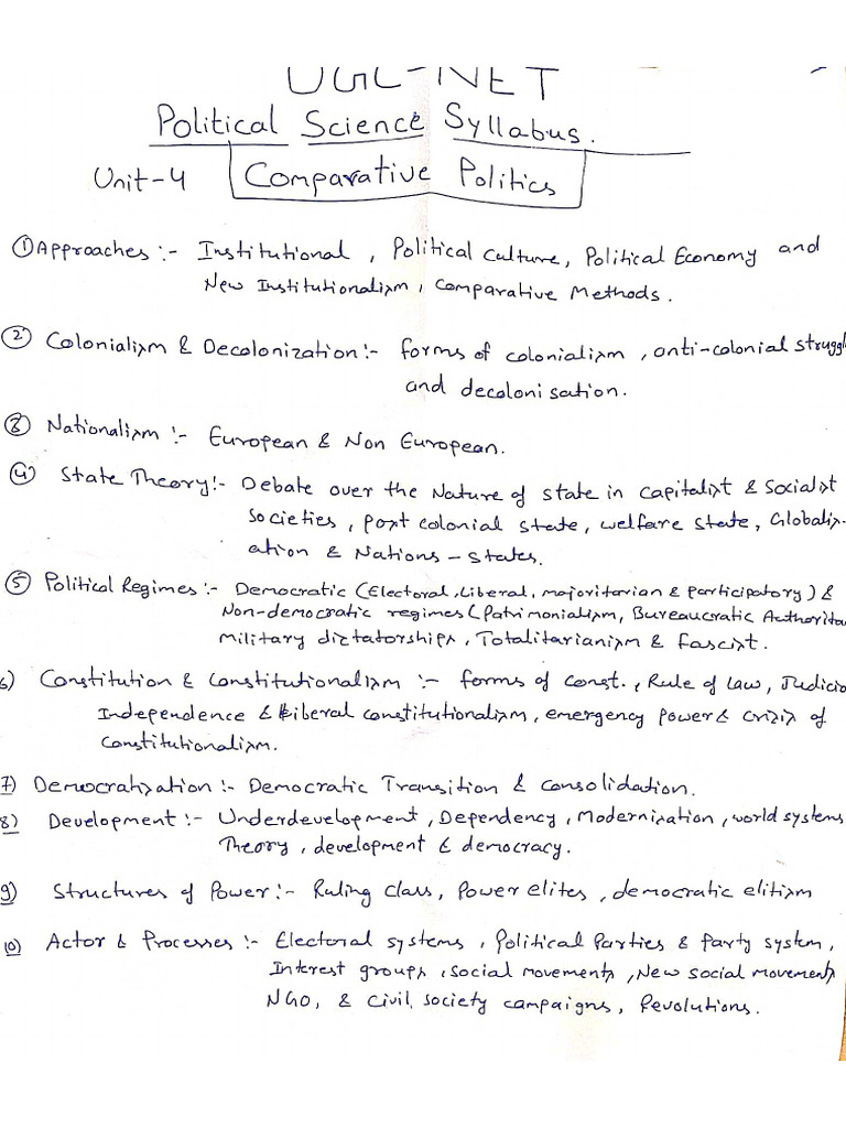 Degree In Law Online Syllabus Comparative Political Economy