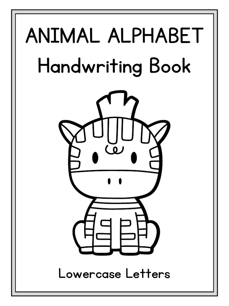 Animal Alphabet Book PDF