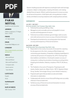 Resume Paras Mittal