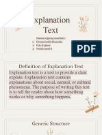 Explanation Text