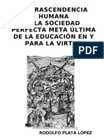 Meta Ultima de La Educacion en La Virtud