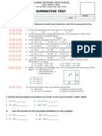 Summative Test