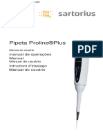 Manual Pipeta Proline-Mechanical - Português