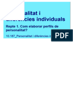 Pac 1 Psicologiade Les Diferències Individuals