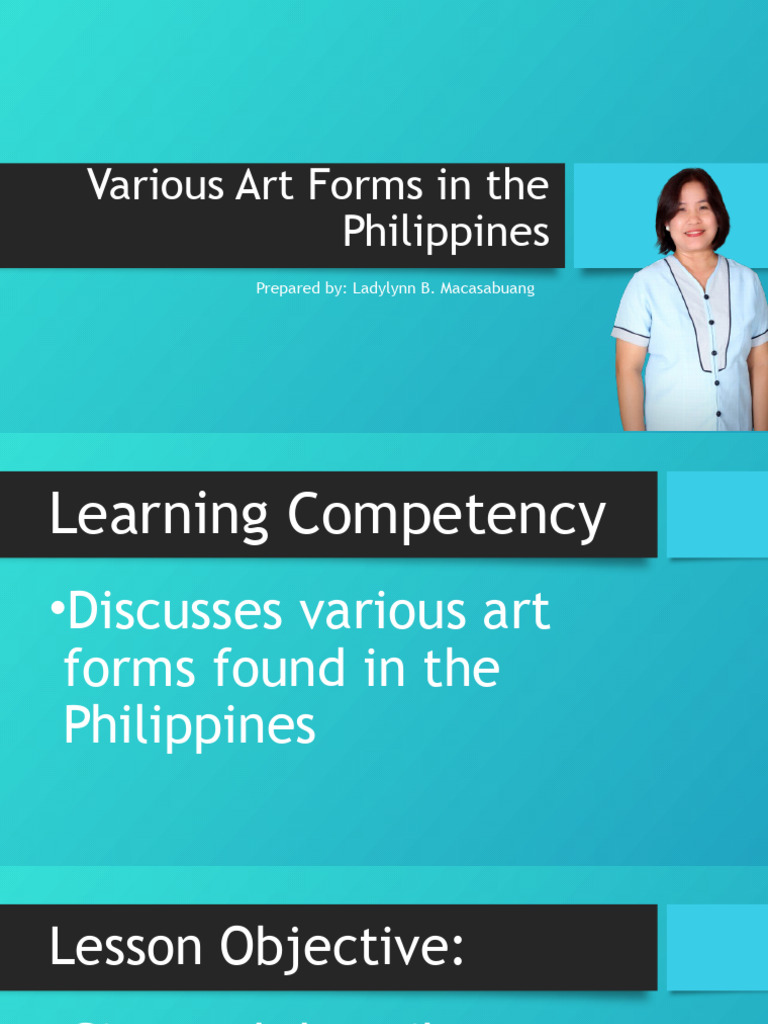 W2 Various Art Forms in The Philippines PDF