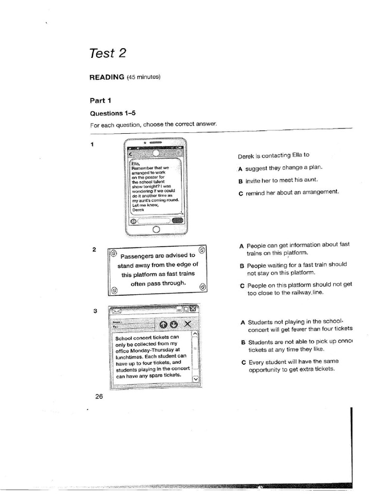 Reading Listening Writing 7 | PDF