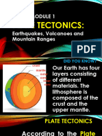 Science10 Unit1 Module1 Plate Tectonics Lecture