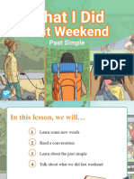 T e 1682002718 Esl What I Did Last Weekend Past Simple PPT Adults A1 - Ver - 2