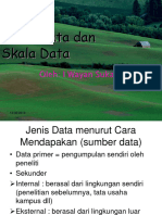 Jenis Skala Data