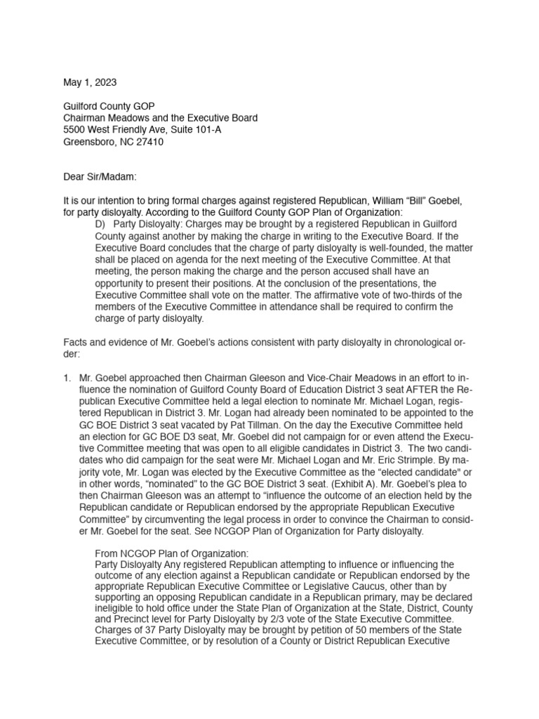 Letter of formal charge final pdf