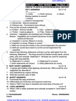 12th Bio Botany Chapter 10 Question Paper English Medium PDF Dowload