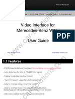 Fdocuments - in - MB w211 Video Interface Manual 2014 11 10 Merecedes Benz w211 User Guide Supportcar