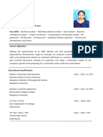 Profile Format - Final Placements