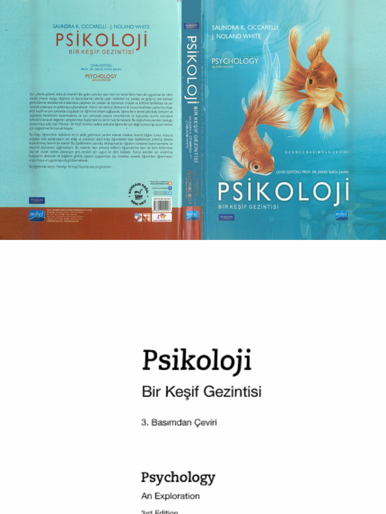 Psikoloji Bir Keşif Gezintisi Saundrak Nobel Yayıncılık Pdf