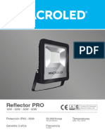 Ficha Tecnica - Reflector Pro Led 10-20-30-50w
