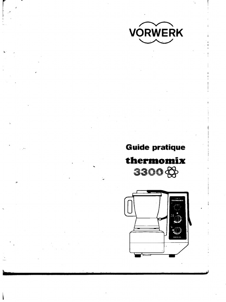 Vorwerk Thermomix 3300 Food Processor | PDF