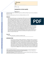 A Biomechanical Perspective On Bone Quality