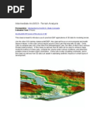 Intermediate ArcGIS 9 - Terrain Analysis