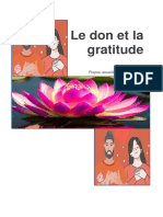 Le Don Et La Gratitude