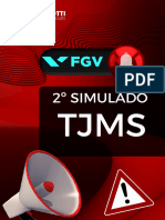 2o Simulado FGV - TJMS