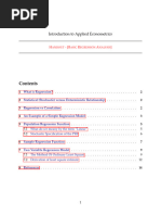 Handout - Basic Regression - Analysis