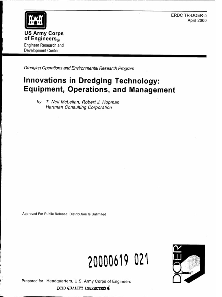 (Xem Tham Khảo) McLellan Et Al2000Innovations in Dredging Technology