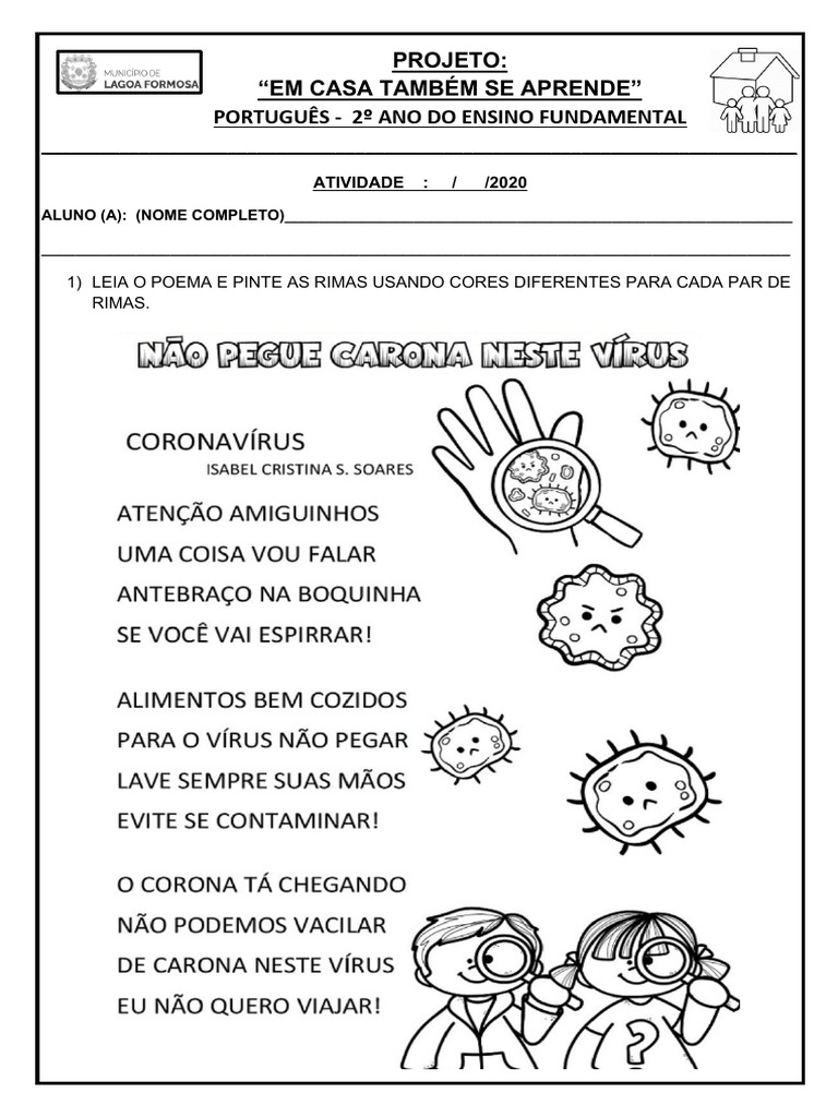 atividades-2-ano-5-SEMANA-NIVEL-01 (1) | PDF