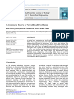 A Systematic Review of Partial Hand Prostheses