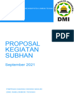 Proposal Subhan