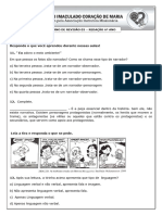 03 Caderno de Revisão Redação 6º Ano