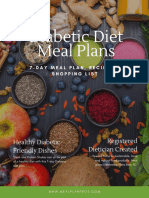 7-Day Diabetic Meal Plan