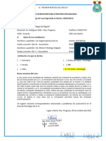 Ficha de Derivación Psicóloga