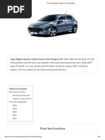 peugeot 107 cigarette lighter fuse Peugeot 107 Fuse Box Diagrams (2005-2014) | PDF | Anti Lock Braking System