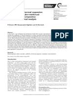 Coefficients of Thermal Expansion of Carbon Nanotube-Reinforced Polyimide Nanocomposites: A Micromechanical Analysis