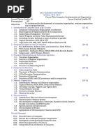 HTTP - App - Utu.ac - in - Utuexmanagement - Exammsters - Syllabus - 2021-22 - CS3020 - Computer Fundamentals and Organization