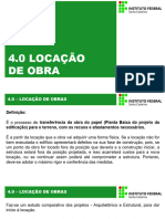 Locação de Obras