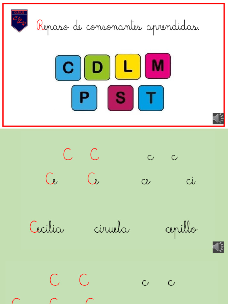 Repaso Letras C, D, L, M, PT, S | PDF | Cocina, comidas y vino | Libros ...
