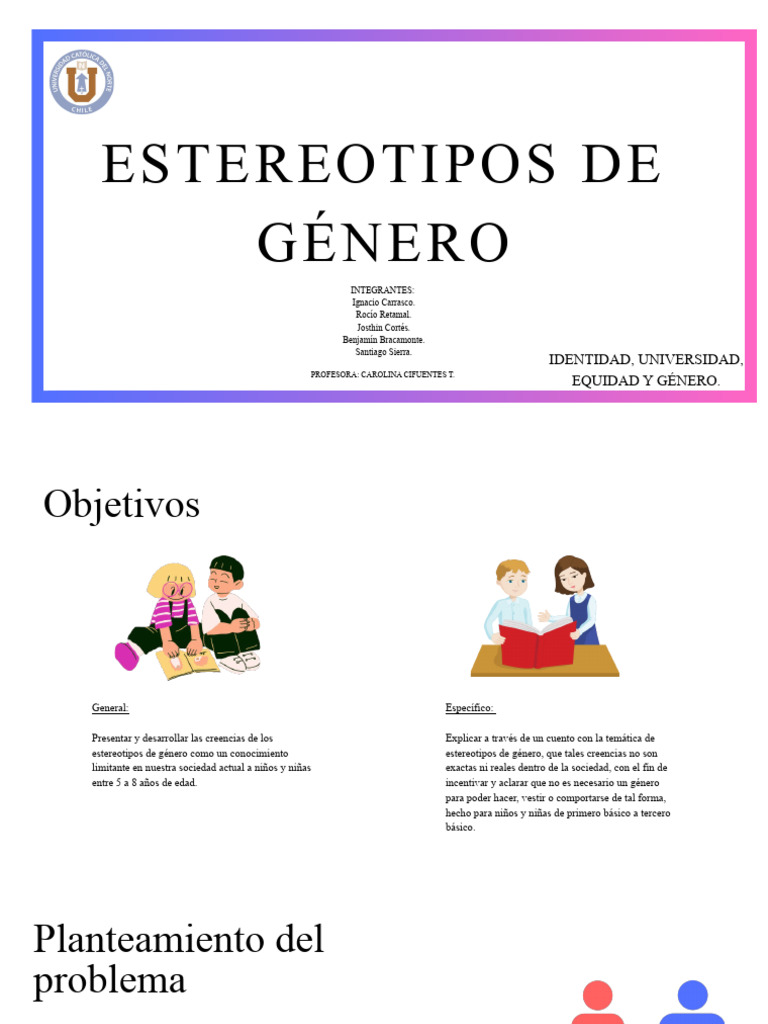 Desafiando Estereotipos de Género en Niños | PDF | Rol de género | Género