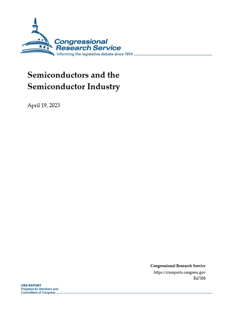 Semiconductor Industry Overview 2023 | PDF | Semiconductor Device ...