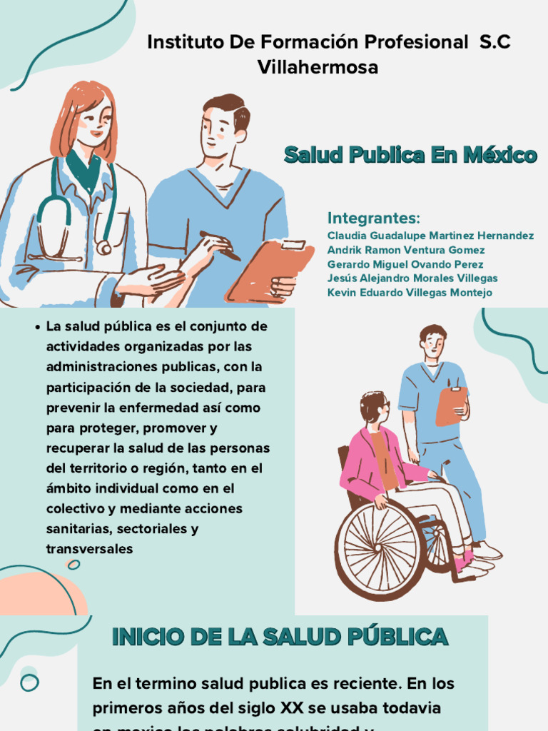 Salud Publica En Mexico Pdf Salud Pública México