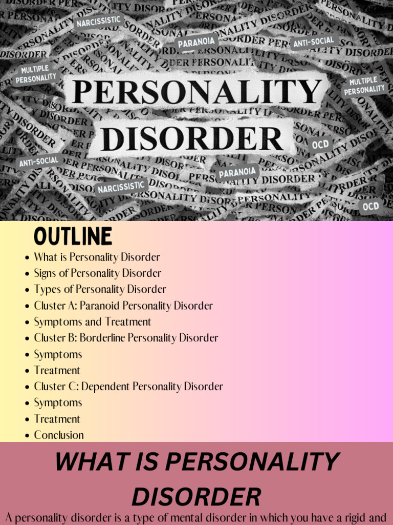 Personality Disorder | PDF