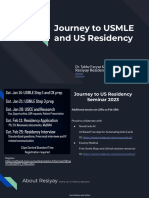 Journey To USMLE and US Residency