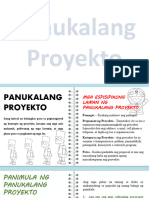 Lesson 8 - Panukalang Proyekto