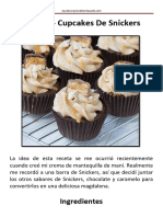 Tutorial - Cupcakes de Snickers SHARE