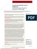 Clerico Et Al Treatment of Relapsing-Remitting Multiple Sclerosis After 24 Doses of Natalizumab